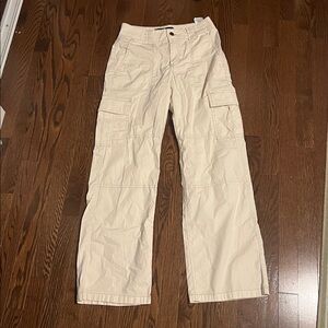 Hollister Light Tan Cargo Pants